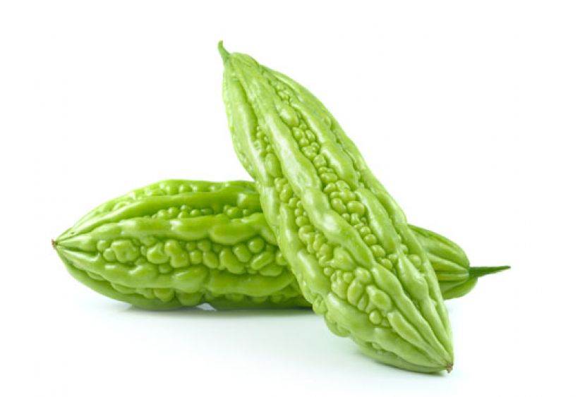 图示：苦瓜具有清热降火的功效。