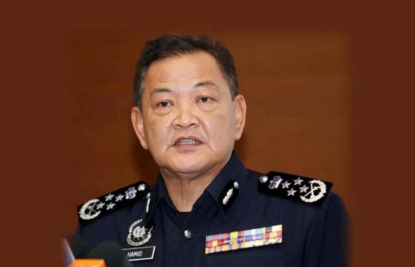 全国总警长丹斯里阿都哈密。