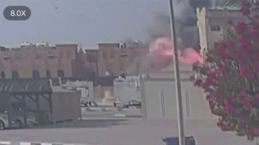 以军轰炸卡塔尔。