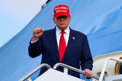 美国总统特朗普。