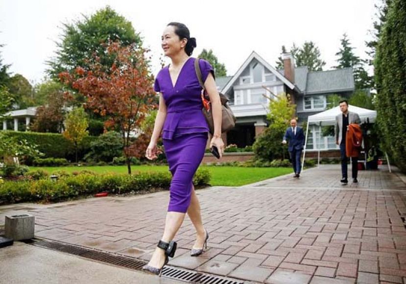 孟晚舟律师团队向加拿大法院提交备忘录 认为汇丰银行配合美国构陷孟晚舟。