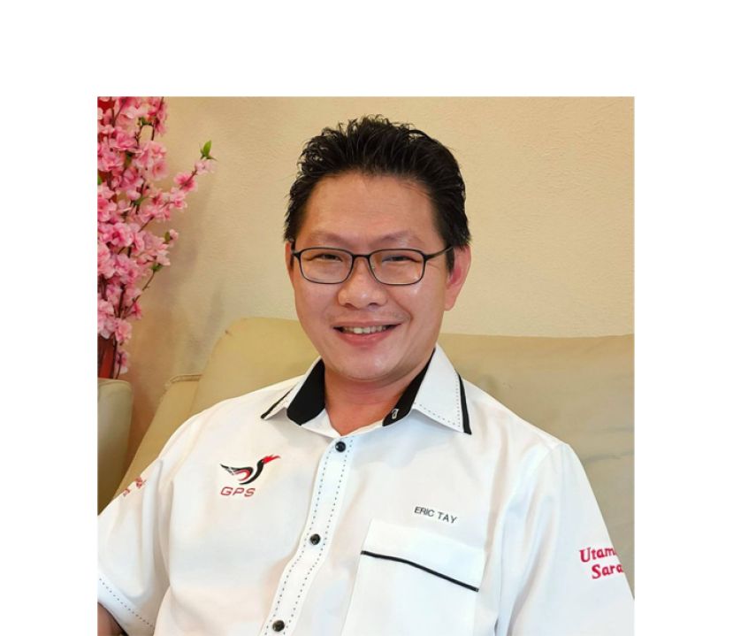 砂拉越人联党青年总团副团长郑志国。