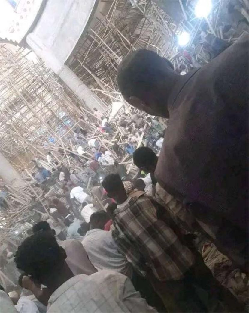 埃塞俄比亚脚鹰架倒塌，至少36人死亡 200多人受伤。