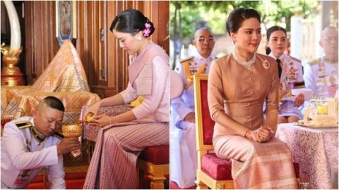 欧拉弄未获名分，但频频代表国王出席重要活动。