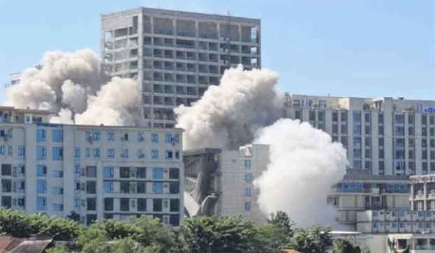 缅军出手炸毁诈骗集团据点。