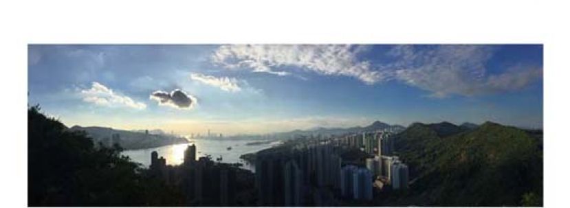 从魔鬼山之巅，可以饱览整个维港的景色，日落时美不胜收。