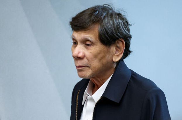 菲律宾前总统杜特蒂於荷兰海牙的国际刑事法院出庭。