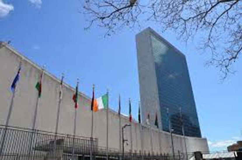 纽约联合国总部。