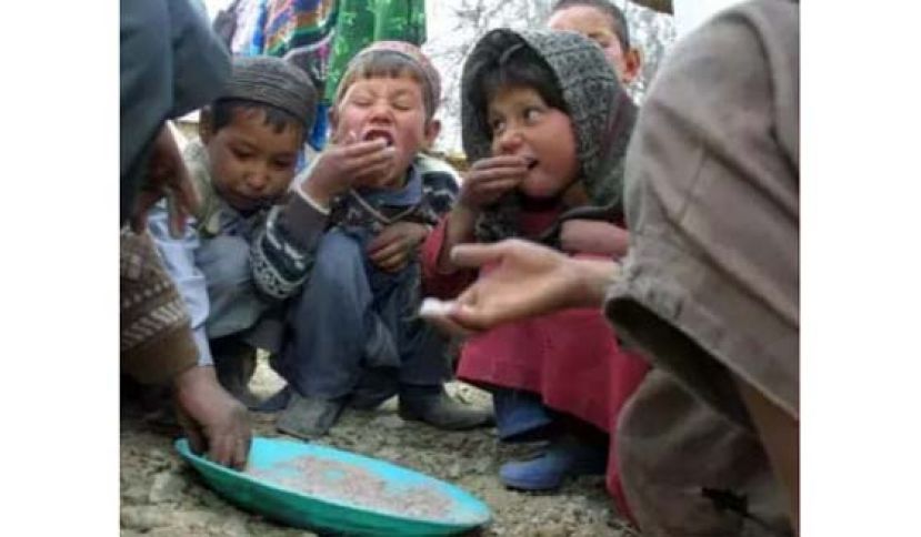 在阿富汗又多300万人面临饥荒。