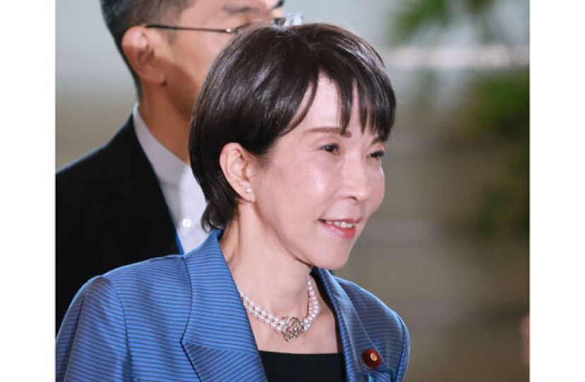 日本首相高市早苗。