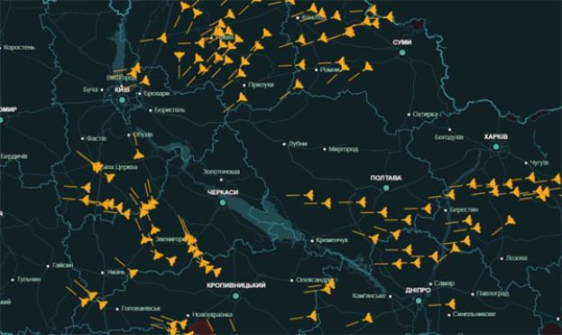 基辅遭遇大规模空袭。