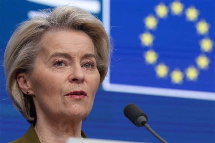 冯德莱恩认为欧盟面临日益复杂的危机和挑战。