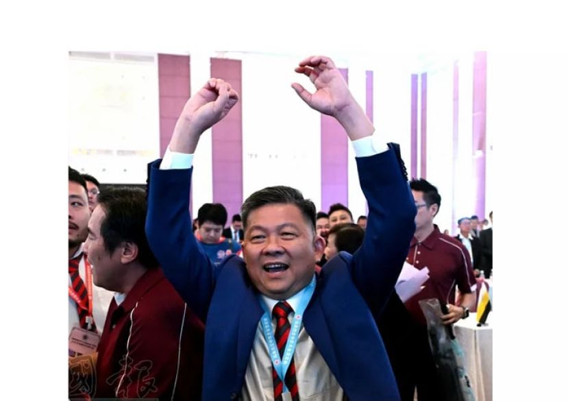 华总新任总会长林家全。