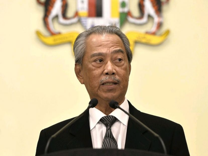 首相丹斯里慕尤丁。