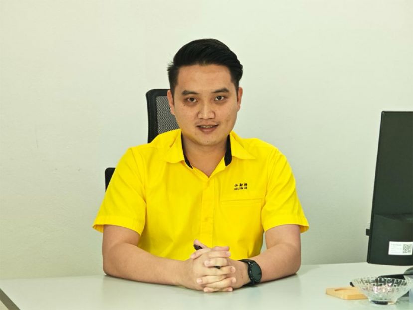 砂拉越人民联合党（人联党）青年总团宣教秘书许勋扬.