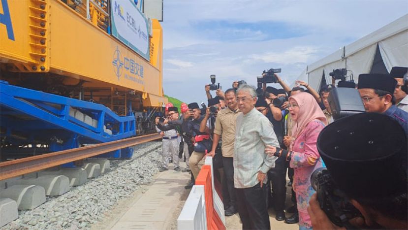 元首主持首段东海岸铁路计划