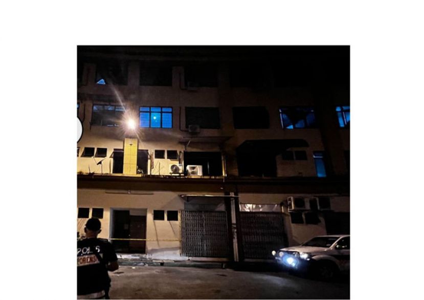 古晋石角新市镇店屋发生印尼女郎遭割颈命案。