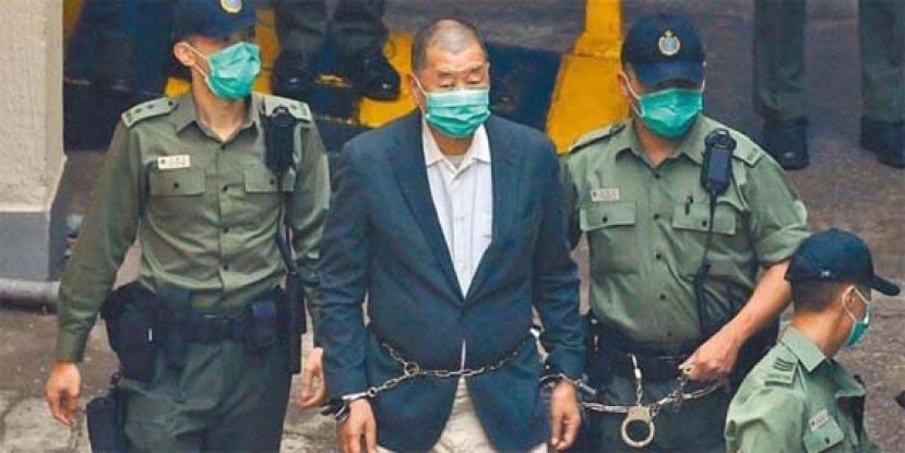 美国会委员会提名，黎智英等4人角逐诺贝尔。