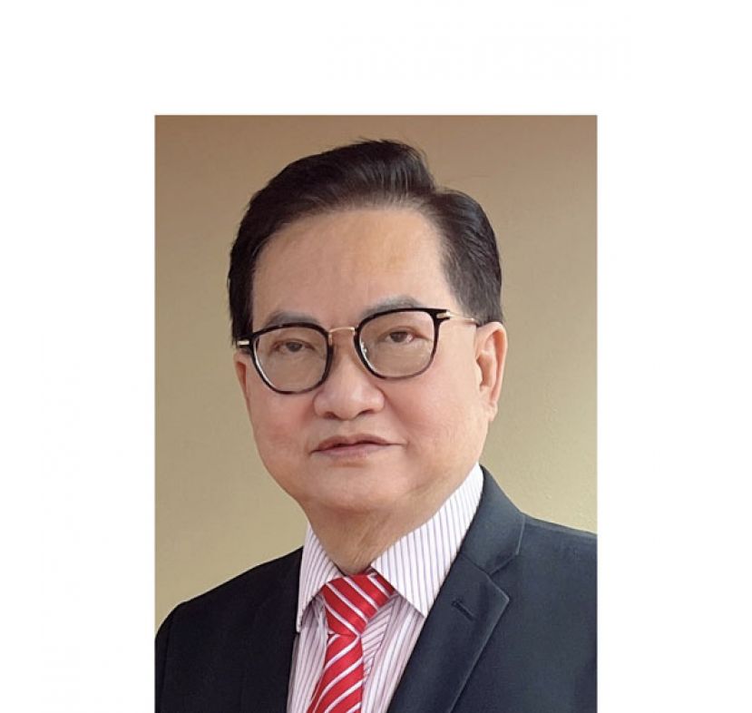 斯木省华总会长兼成邦江中华总商会会长拿督吴标生博士。
