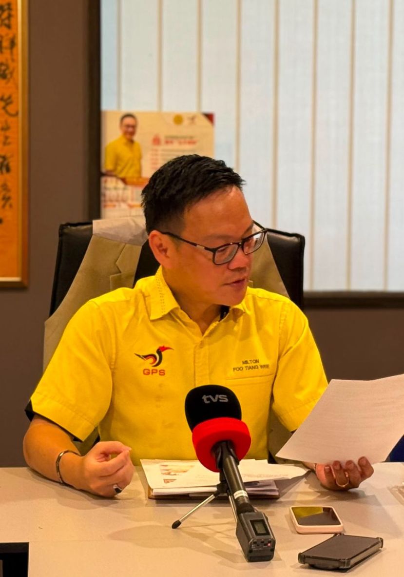 砂人联党公共投诉局主任符祥威。