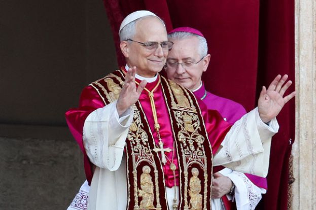 美籍教宗良十四世。