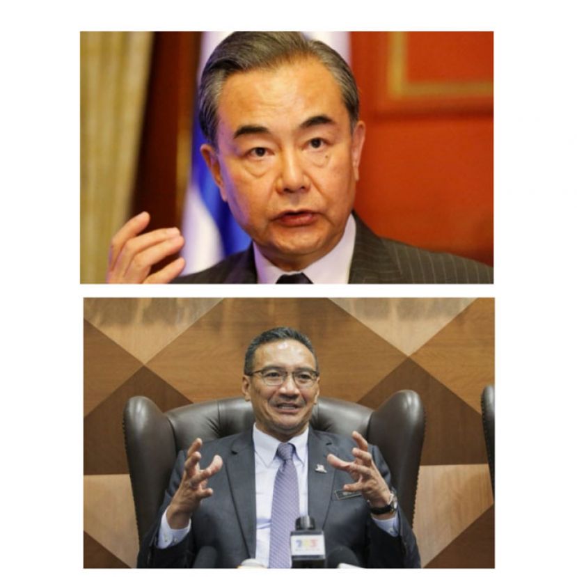 中国国务委员兼外长王毅应约同马来西亚新任外长拿督斯里希沙慕丁通电话。