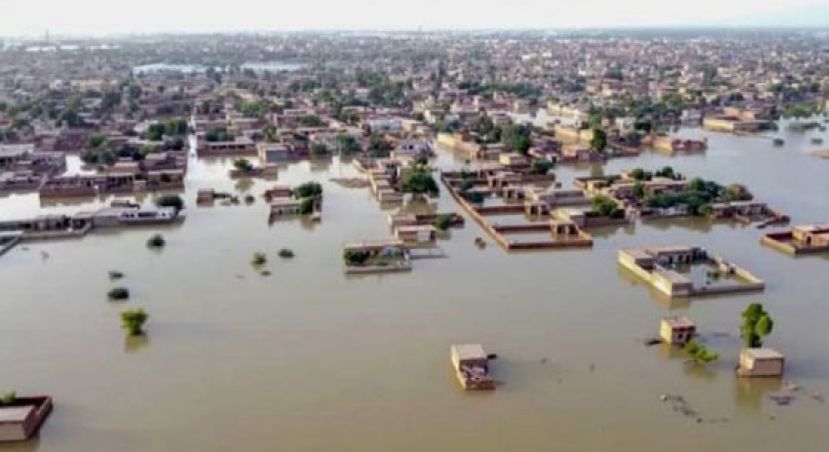 巴基斯坦历来最严重洪灾，全国有1/3土地淹水。