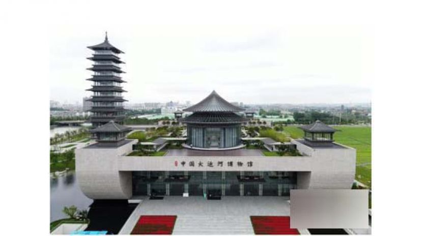 “古运河重生”新地标──扬州中国大运河博物馆。