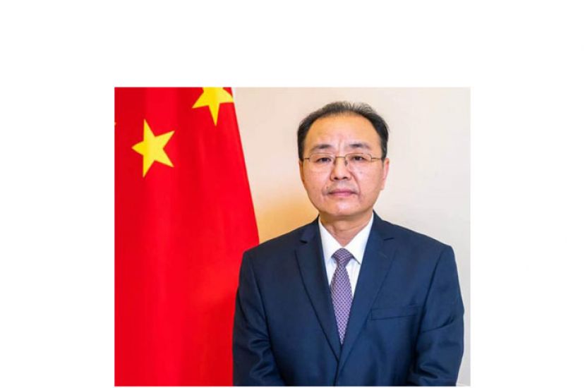 中国驻马大使欧阳玉靖。