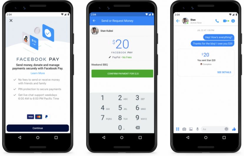 面子书推&ldquo;Facebook Pay&rdquo;　WhatsApp及IG等可进行支付交易
