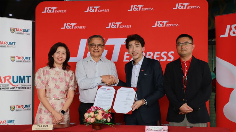 拉曼理工大学与极兔速递产学合作培育物流与商业科技专才