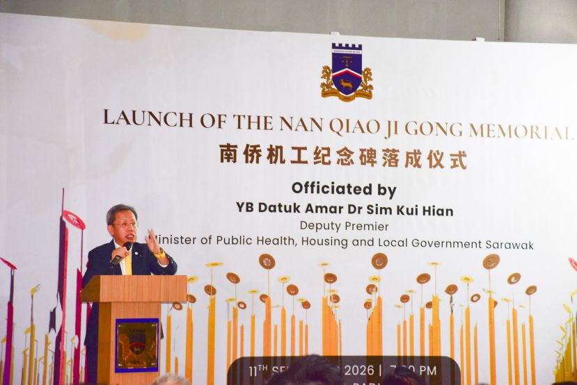 沈桂贤：南侨机工纪念空间落成 象征砂政府与市政府正式肯定机工贡献