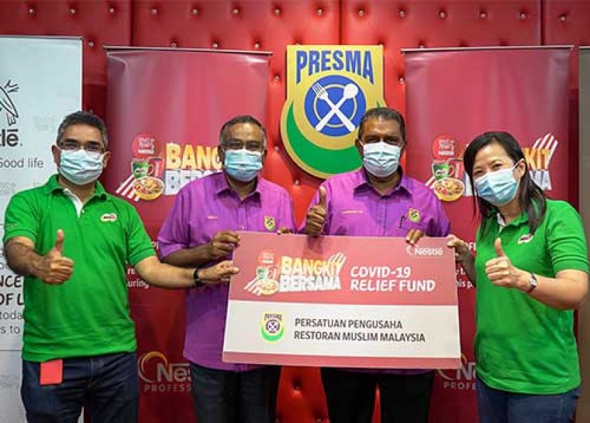 &lsquo;Bangkit Bersama Nestl&eacute;&rsquo; 向受COVID-19影响的马来西亚饮 食业者伸出援手