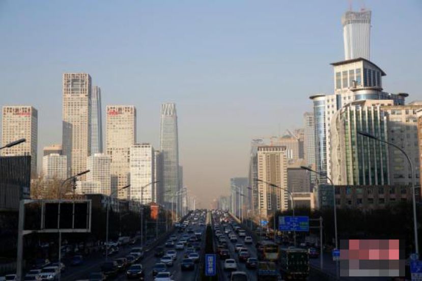 图示：北京CBD地区。