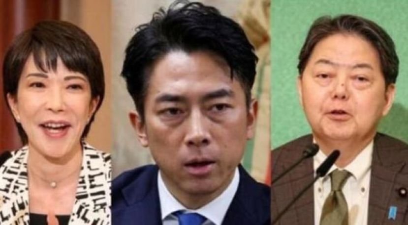日本执政党领导竞选拉开開帷幕，5人竞逐相位。