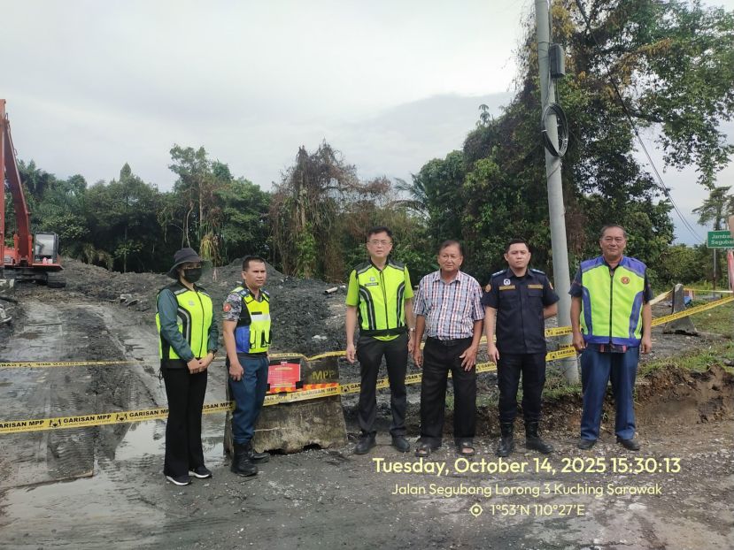 巴达旺市议会封锁非法工程现场 严正取缔无准证施工