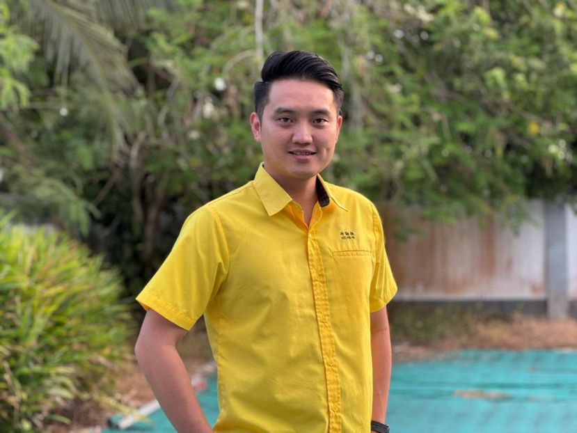 砂拉越人民联合党青年团总团副团长许勋扬。