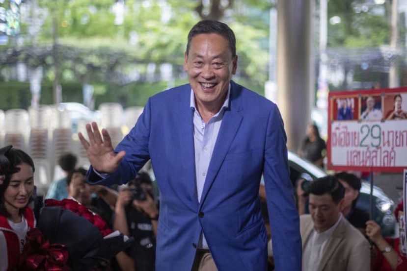 为泰党的赛塔5月当选首相，多次强调优先要务就是拚经济。