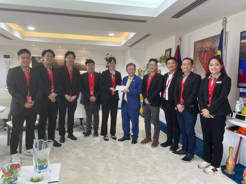 古晋一中校友会拜会砂副总理拿督阿玛沈桂贤诚邀担任两项教育活动嘉宾 共襄推动华教发展