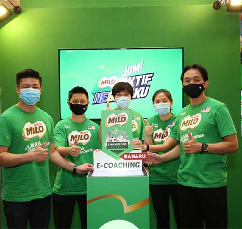 MILO&reg; Champions Clinic: E-Coaching的推出为MILO&reg;  草根运动开辟新局面