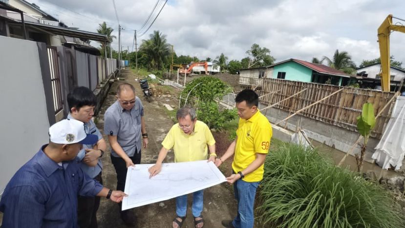 石角德莎威拉第一期防洪计划工程进度已达60.4%比预期超出13%