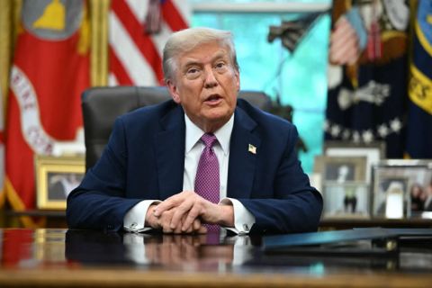 美国总统特朗普。