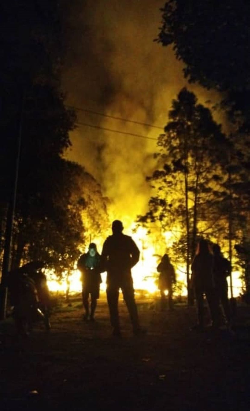 姆鲁区州议员格拉瓦加拉的住家失火 6人及时逃生无人伤亡