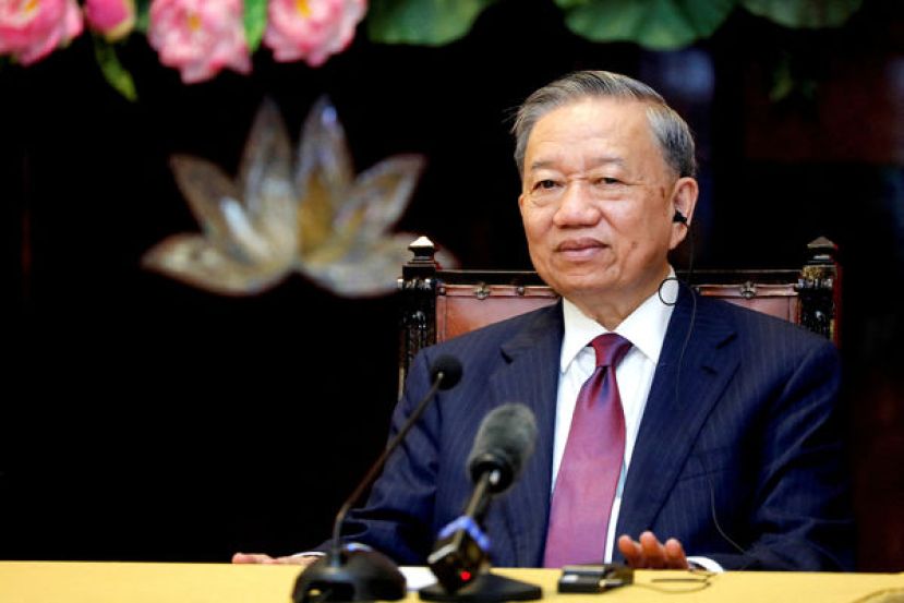 ●越共总书记苏林。