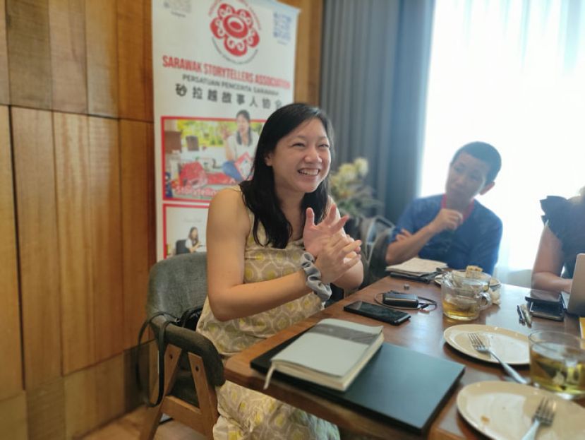 新任主席傅思宁表示，砂拉越故事人协会的成立将为砂拉越的说故事文化带入另一个里程碑。
