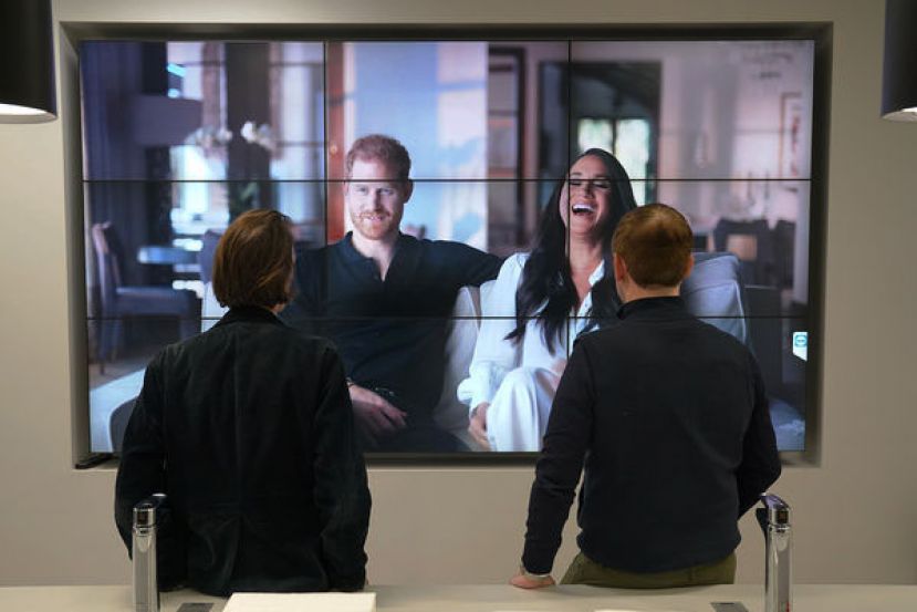 英国哈利王子与妻子梅根的Netflix纪录片8日上架。