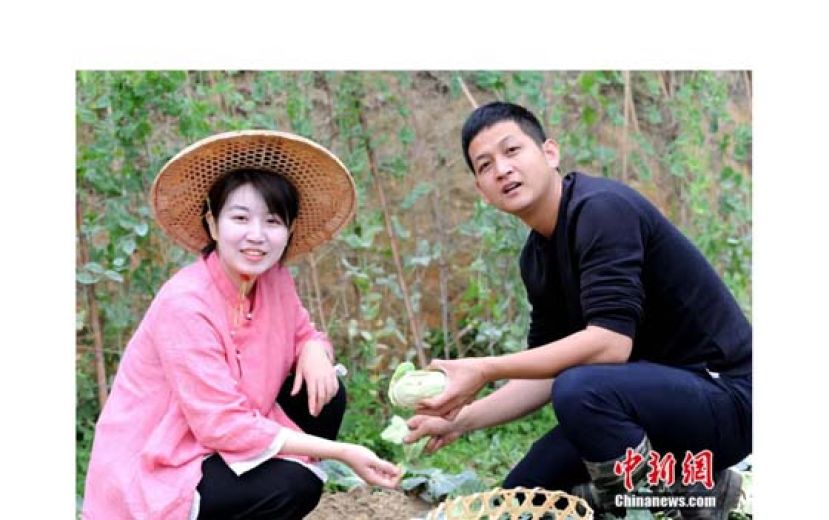 回乡种地立志当农民　90后学霸夫妻的深山逐梦路