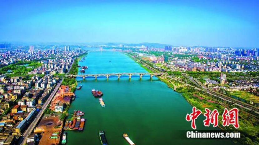 湘潭市景。