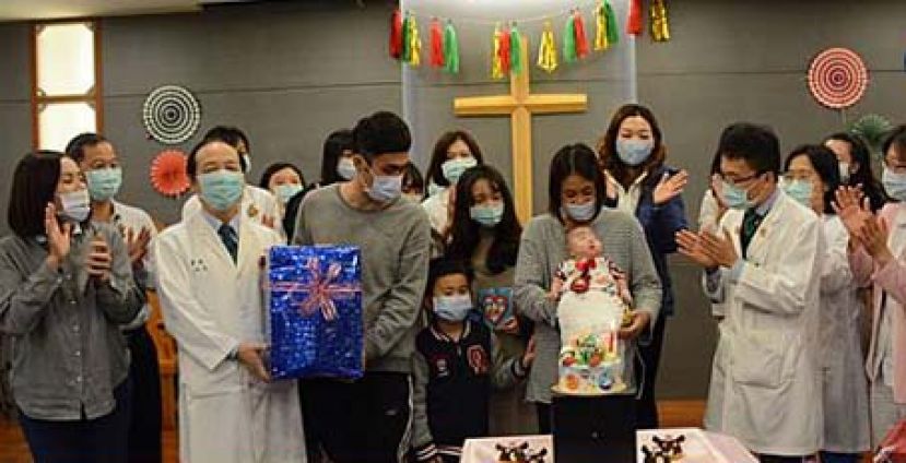 650公克小勇士洗肾　顺利排尿出院