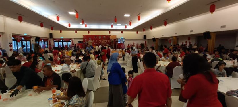 2023癸卯年新春联合大团拜 &ldquo;鸿兔耀猫城&rdquo; 吸引民众出席